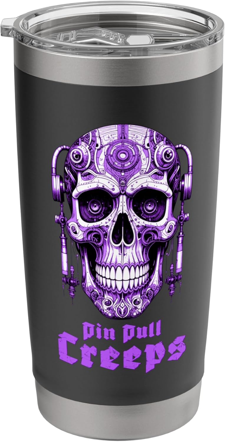 Cranial Nerve Creeps Insulated Tumbler