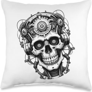 Candy Flipped Creeps Throw Pillow