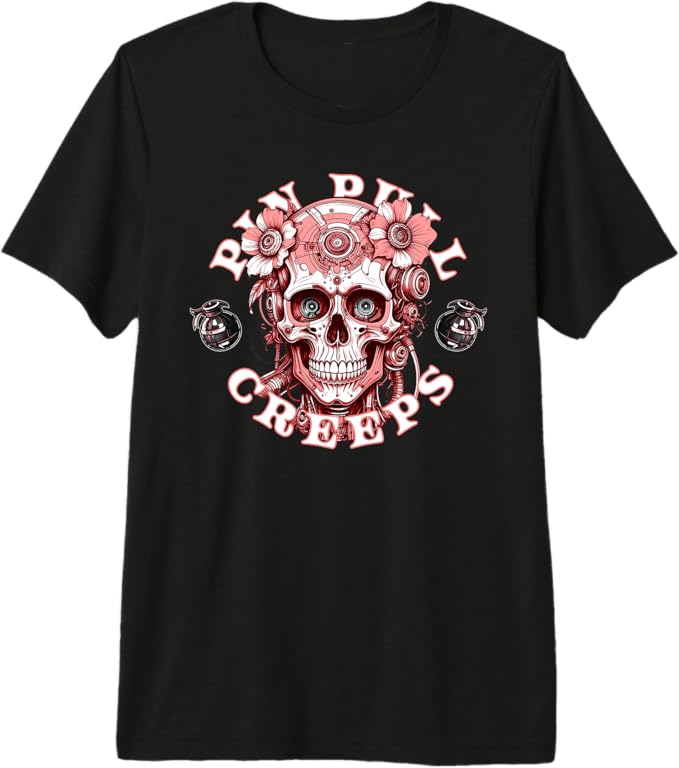 Circuit Bloom Creeps Premium Tri-Blend T-Shirt