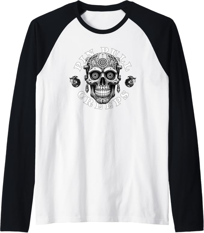 Dead Signal Creeps Raglan Baseball Tee