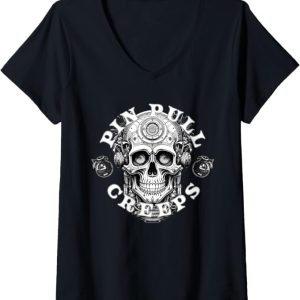 Pressure Drop Creeps Womens V-Neck T-Shirt