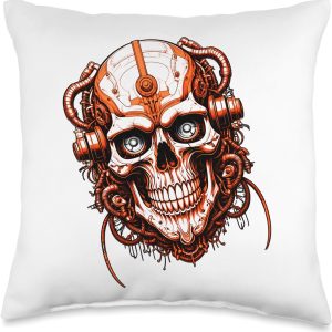 Mind Lag Creeps Throw Pillow