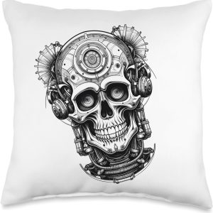 Pressure Drop Creeps Throw Pillow