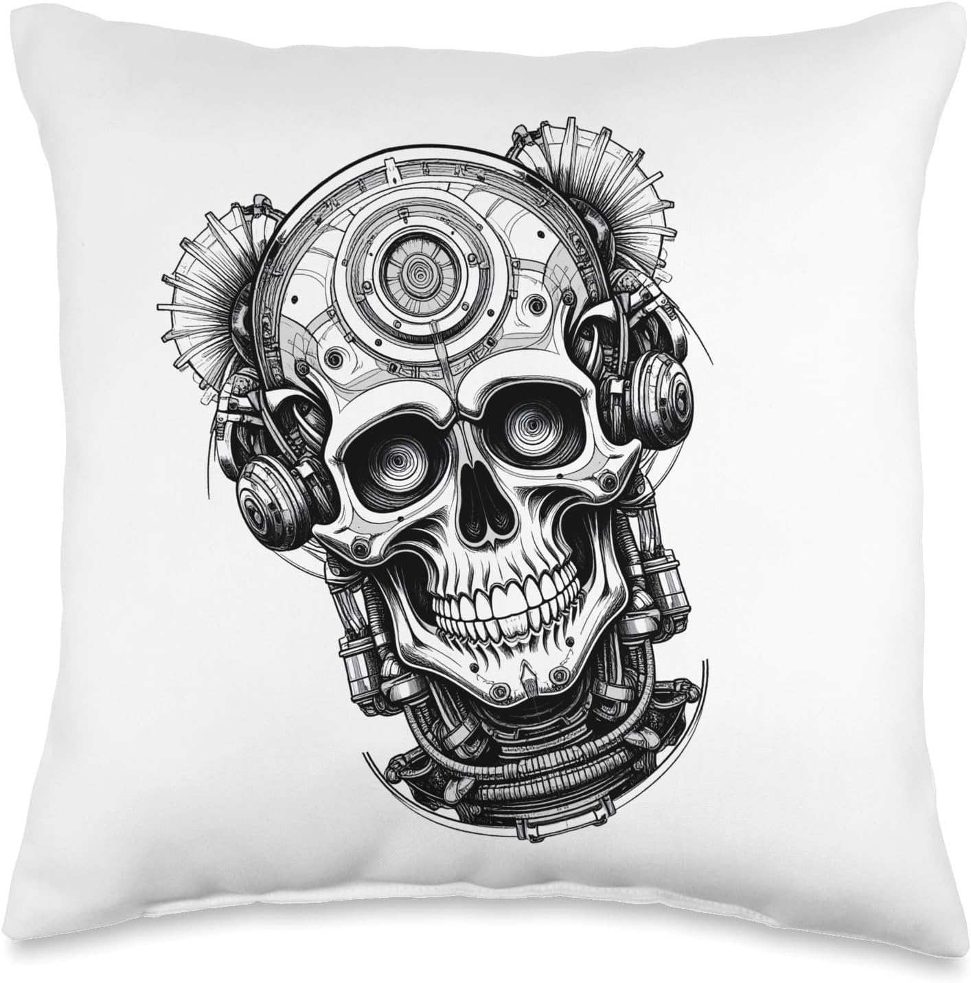 Pressure Drop Creeps Throw Pillow
