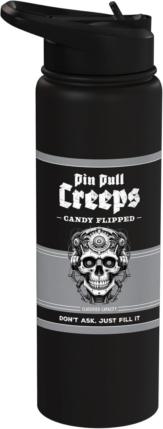 Candy Flipped Creeps Stainless Steel Insulated Water Bottle
