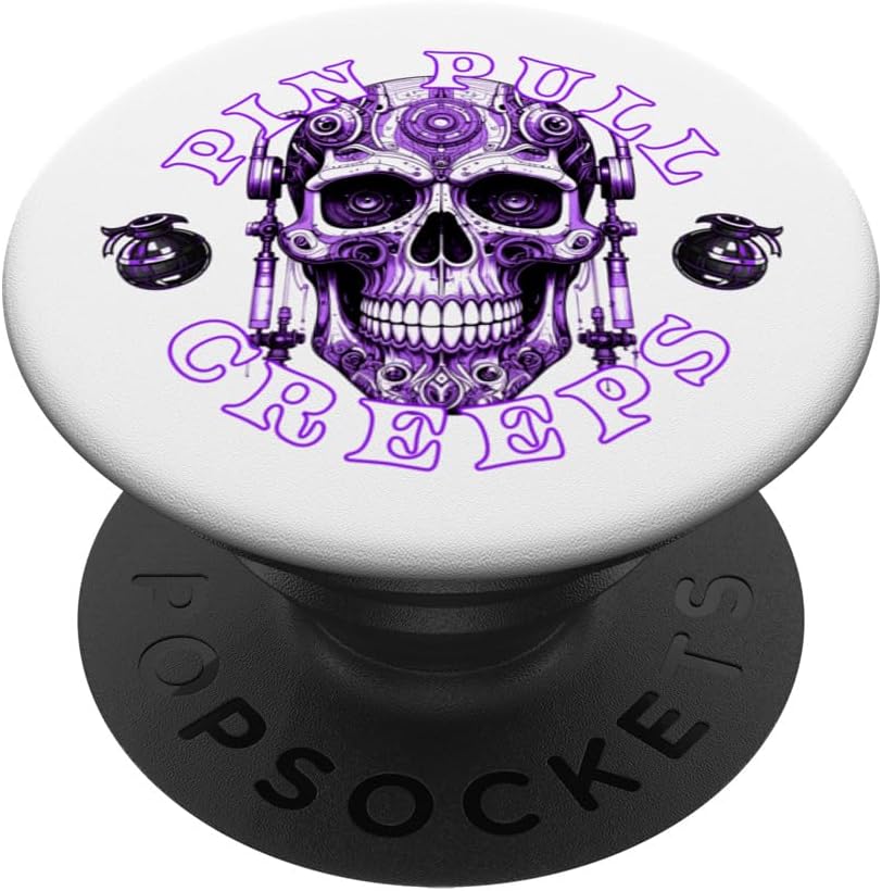 Cranial Nerve Creeps PopSockets Adhesive PopGrip
