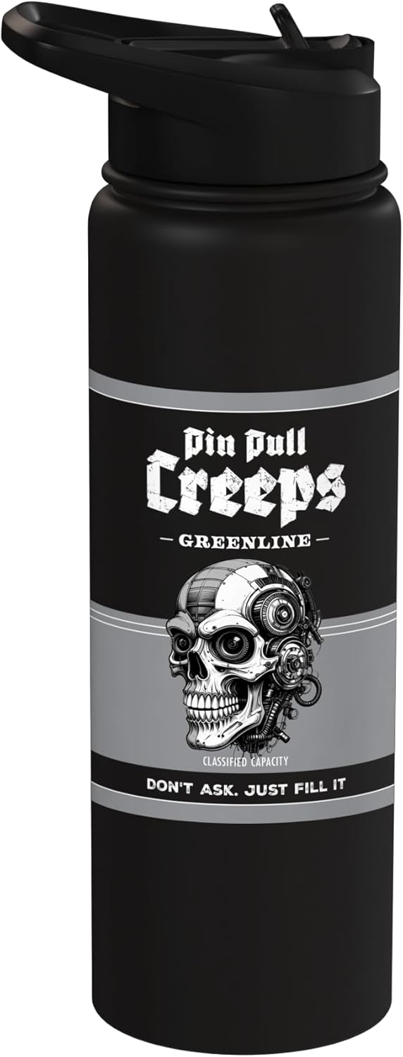 Greenline Creeps Stainless Steel Insulated Water Bottle
