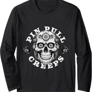 Petal Glitch Creeps Long Sleeve T-Shirt