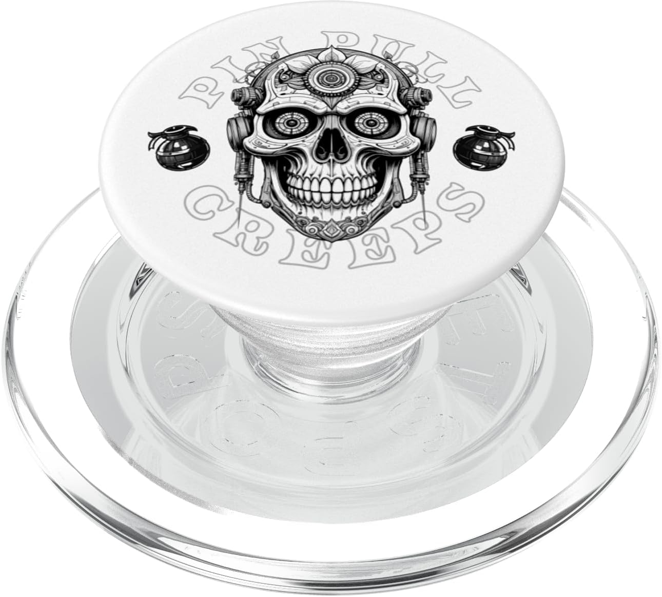 Petal Glitch Creeps PopSockets PopGrip for MagSafe