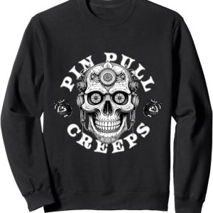 Petal Glitch Creeps Sweatshirt