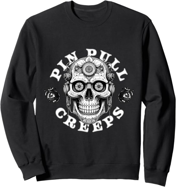 Petal Glitch Creeps Sweatshirt