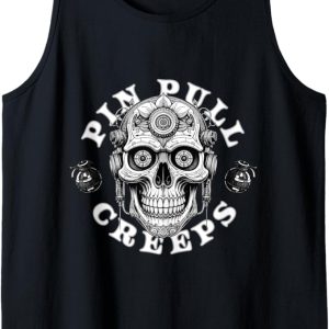 Petal Glitch Creeps Tank Top