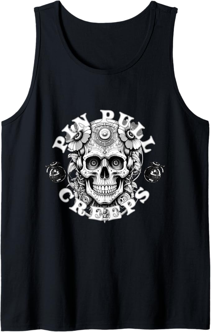 Sticky Bloom Creeps Tank Top