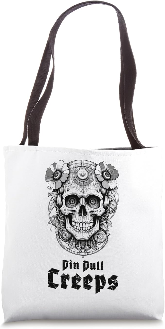 Sticky Bloom Creeps Tote Bag