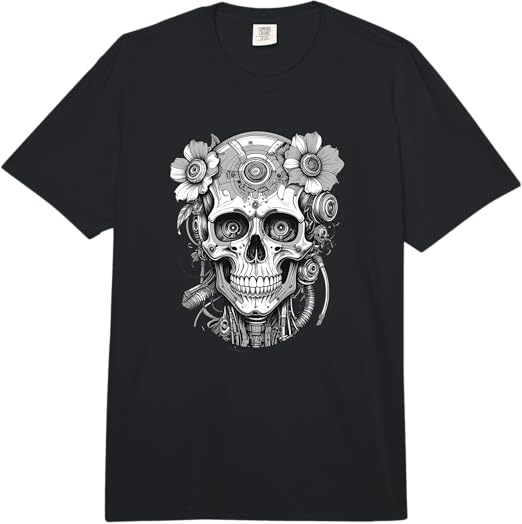 Circuit Bloom Creeps Comfort Colors Adult Heavyweight T-Shirt