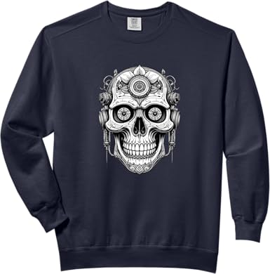 Petal Glitch Creeps Comfort Colors Adult Sweatshirt