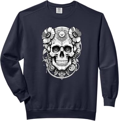 Sticky Bloom Creeps Comfort Colors Adult Sweatshirt