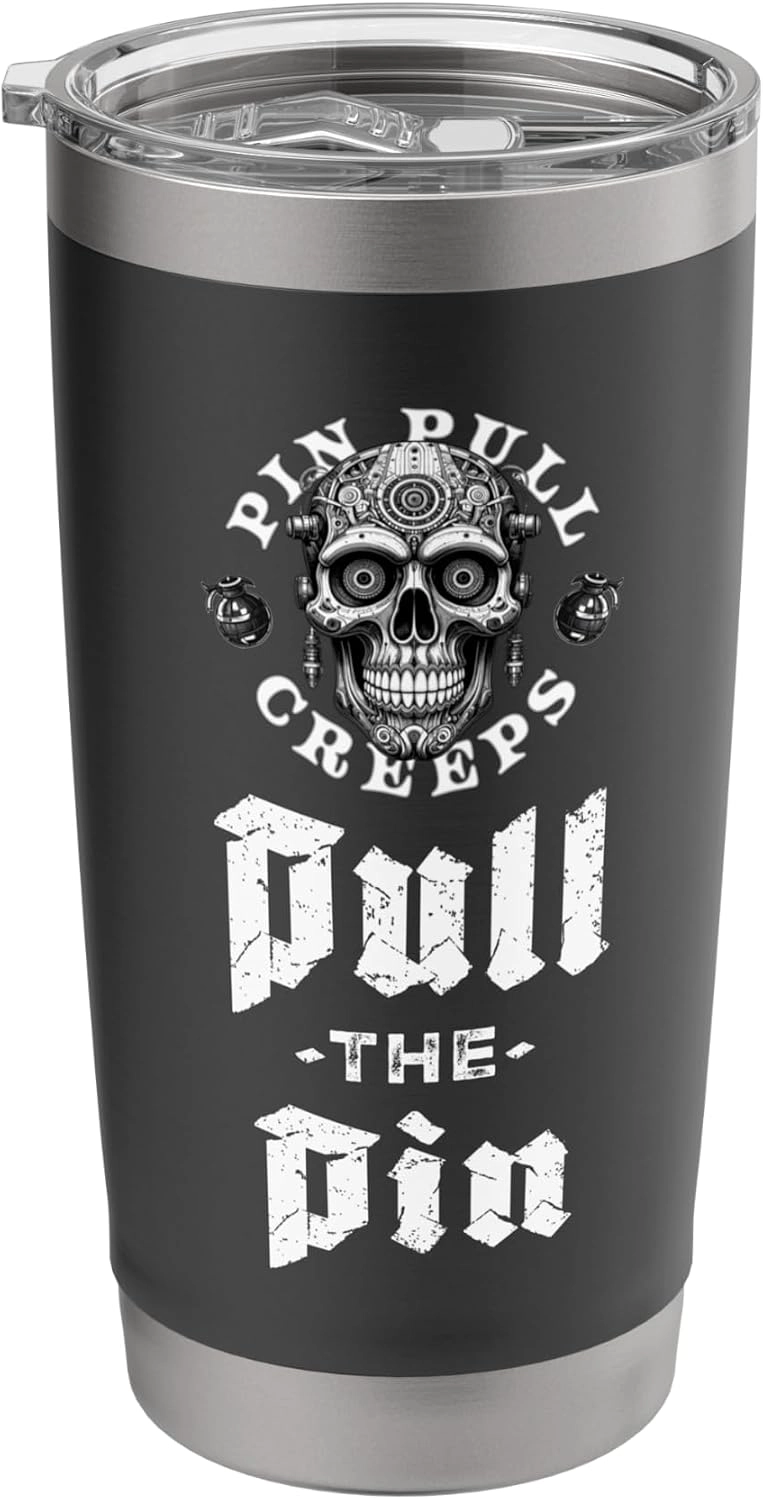 Static Signal Creeps Stainless Steel Insulated Tumbler