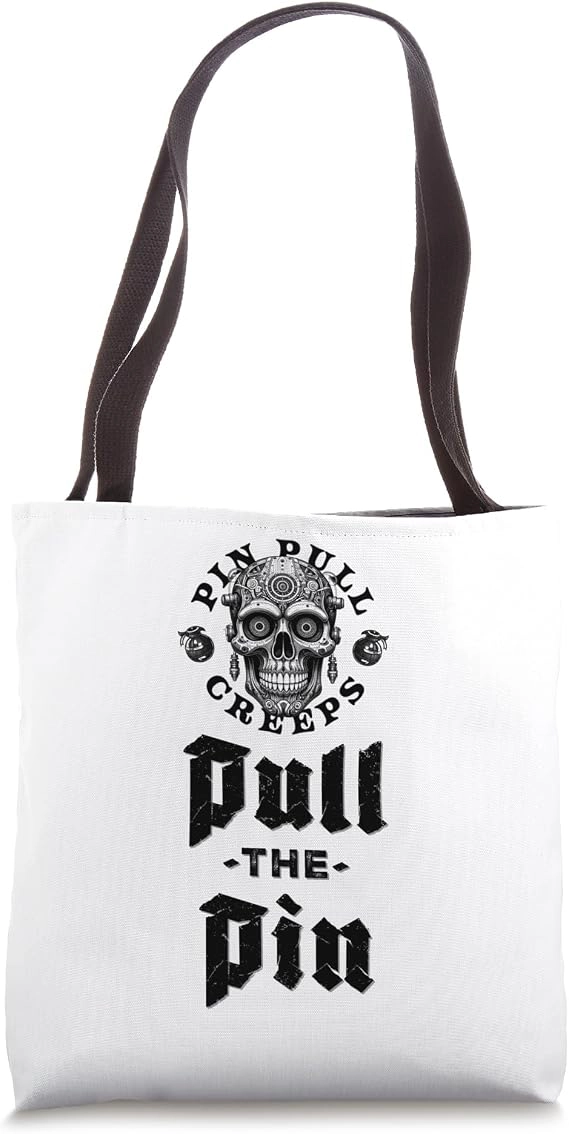 Static Signal Creeps Tote Bag